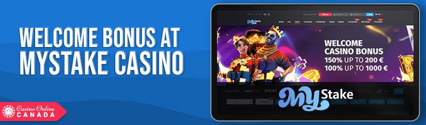 Mystake Casino Bonuses