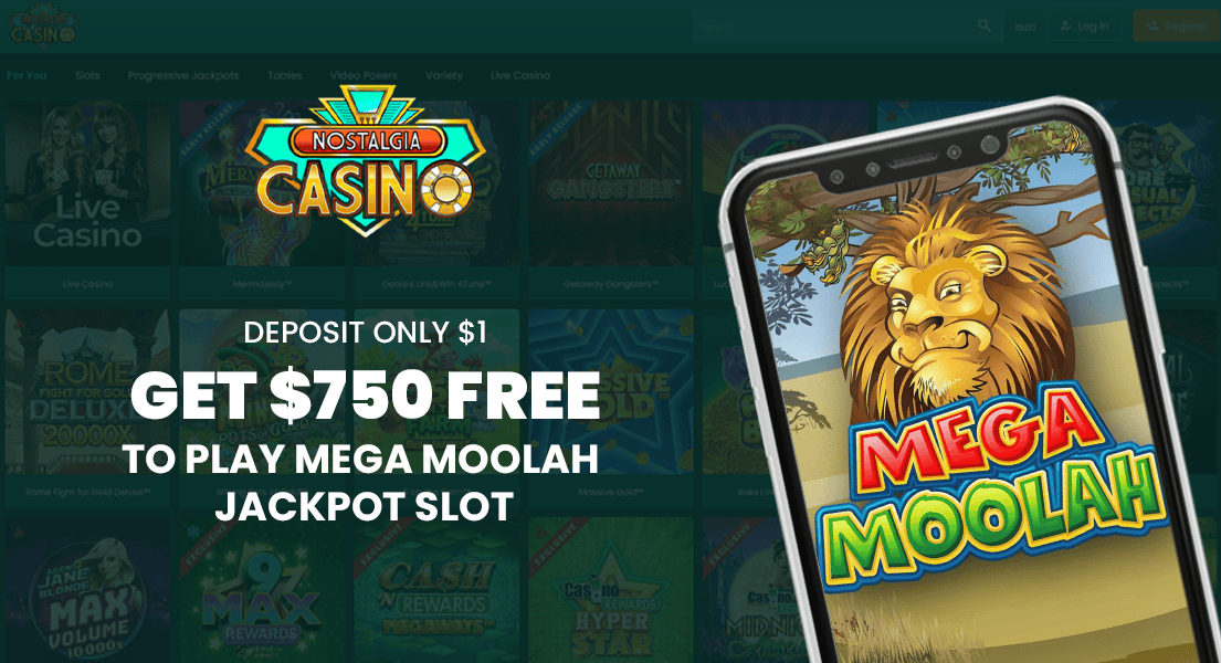 nostalgia casino 1 dollar deposit