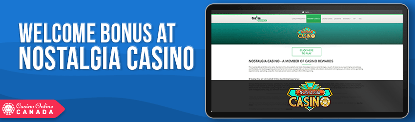 Nostalgia Casino Bonus