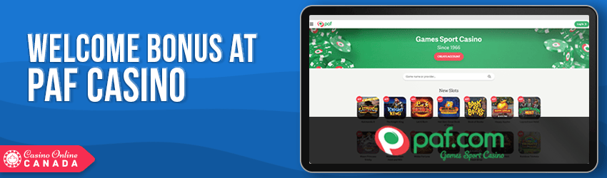 Paf Casino Bonus