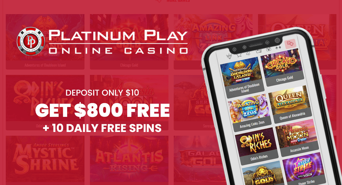 platinum play 1 dollar deposit