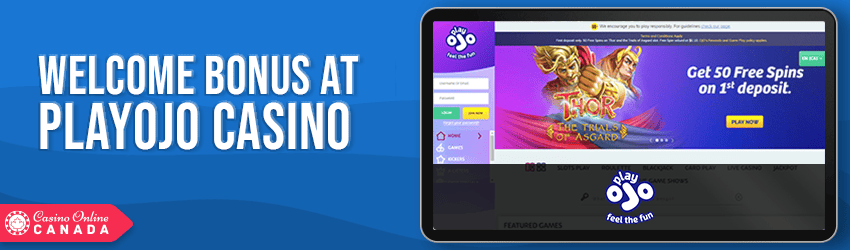 PlayOJO Casino Bonus