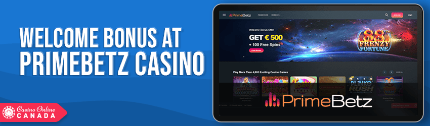 primebetz casino bonus