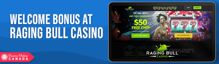 RagingBull Casino Bonus