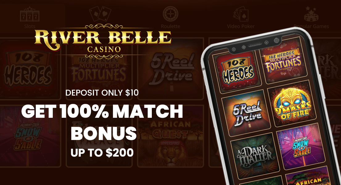 riverbelle casino 1 dollar deposit