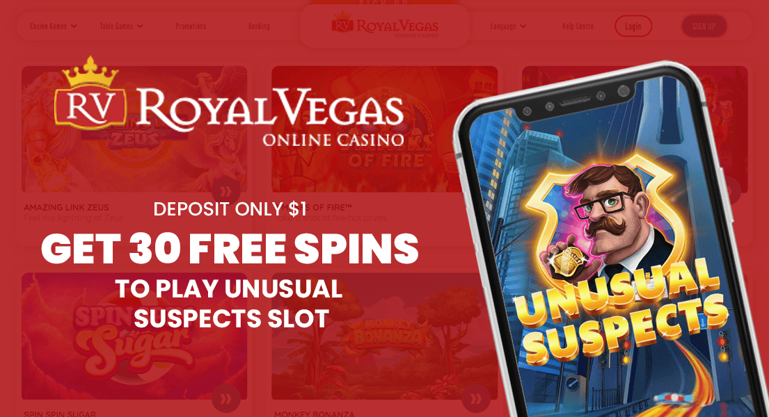 royal vegas 1 dollar deposit