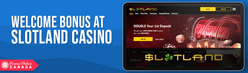 Slotland Casino Bonus