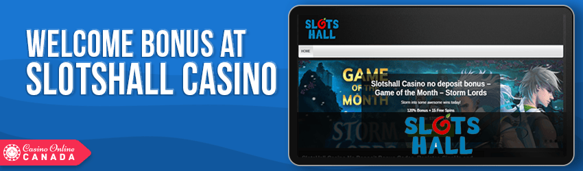SlotsHall Casino Bonus