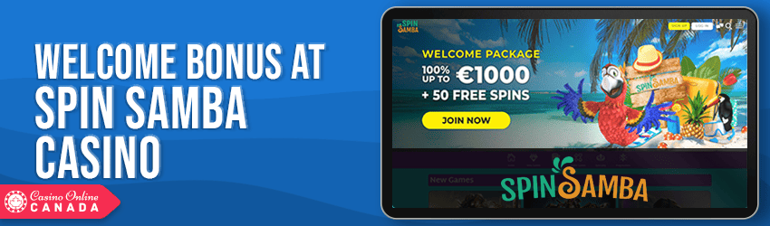 SpinSamba Casino Bonus