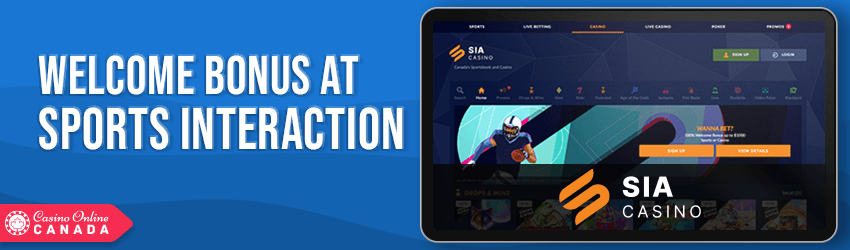 Sports Interaction Casino Bonus