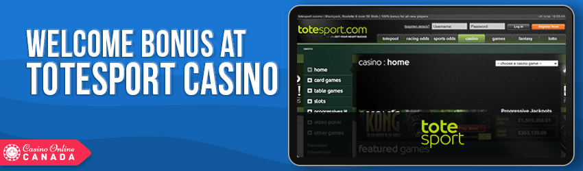 Totesport Casino Bonus