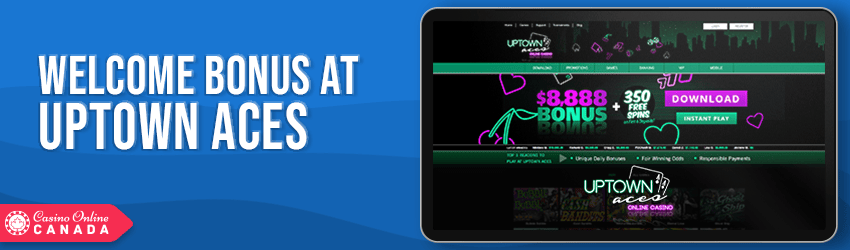 uptown aces casino bonus