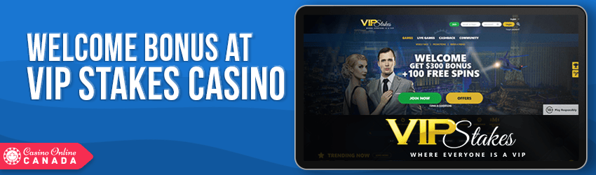 VIPStakes Casino Bonus