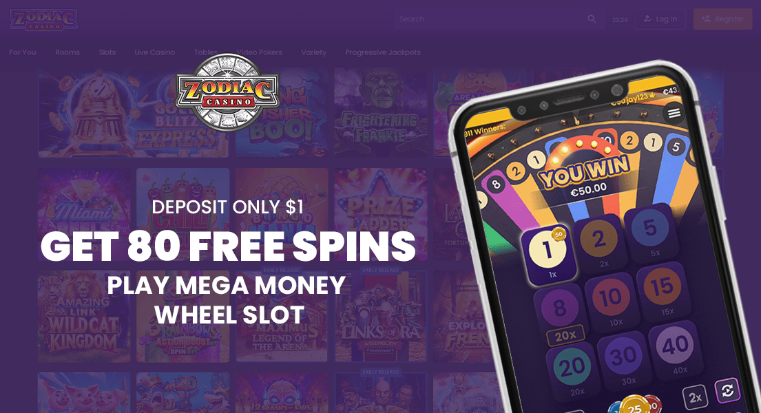 zodiac casino 1 dollar deposit