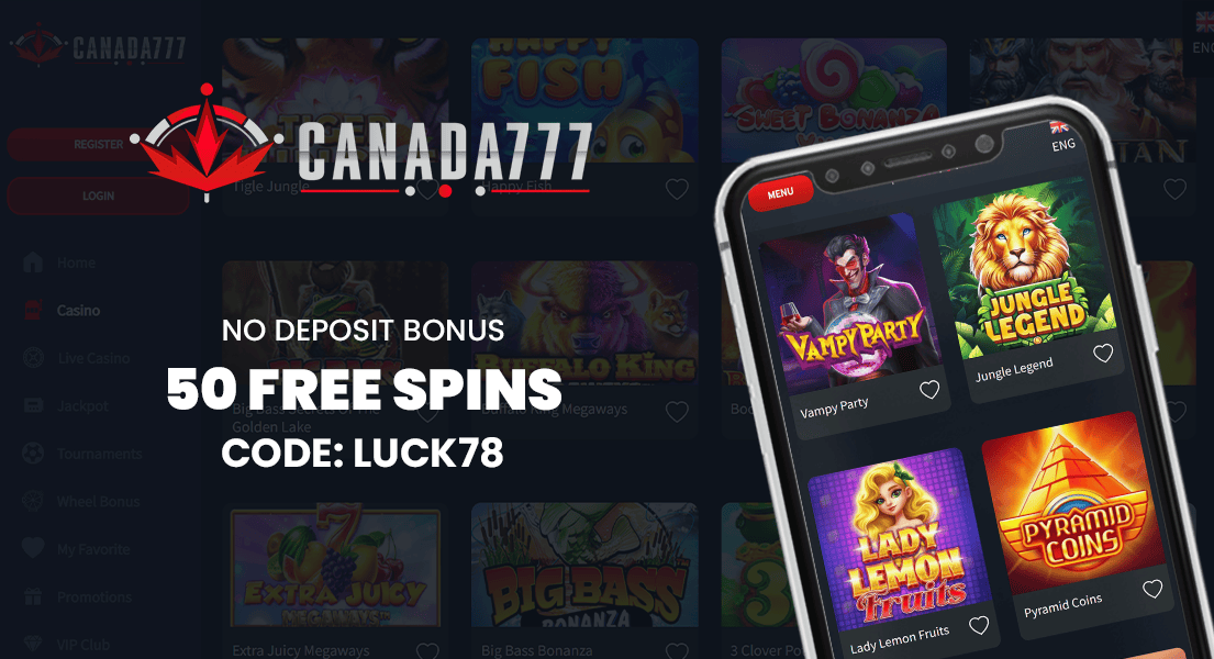 canada777 casino free spins no deposit bonus