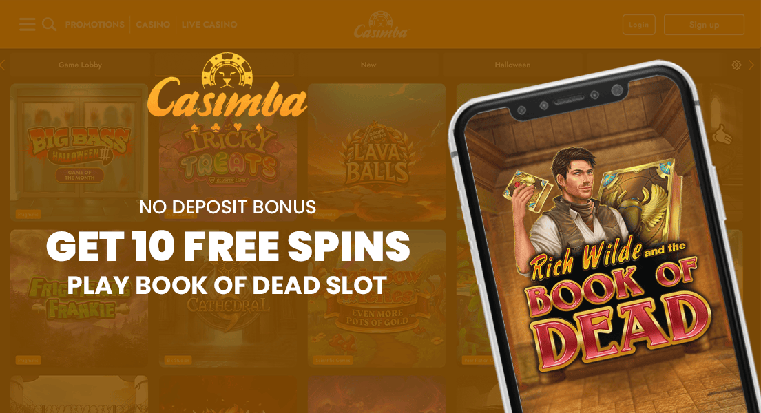 casimba 10 free spins no deposit