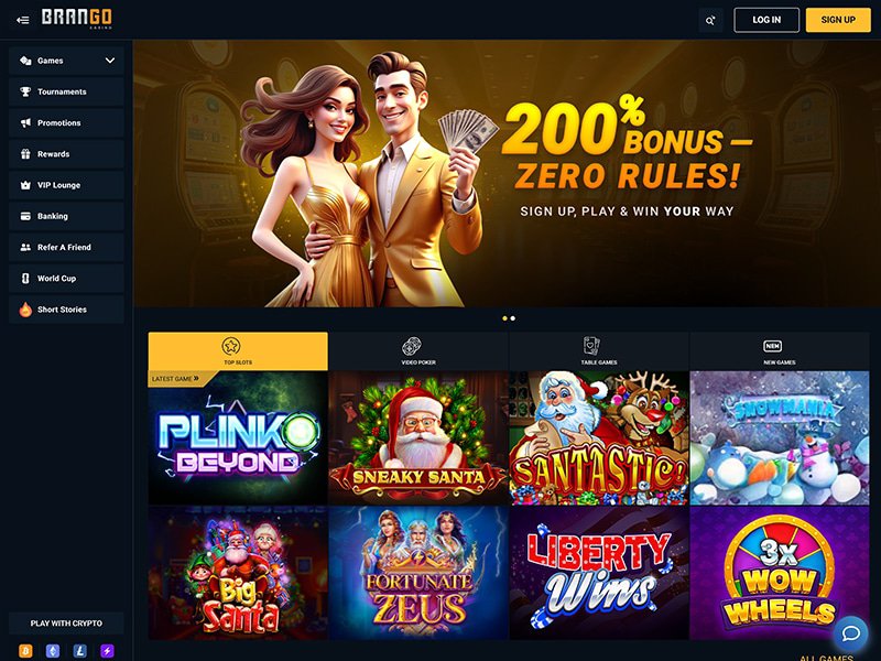 Casino Brango website