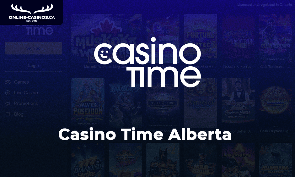 time casino alberta logo