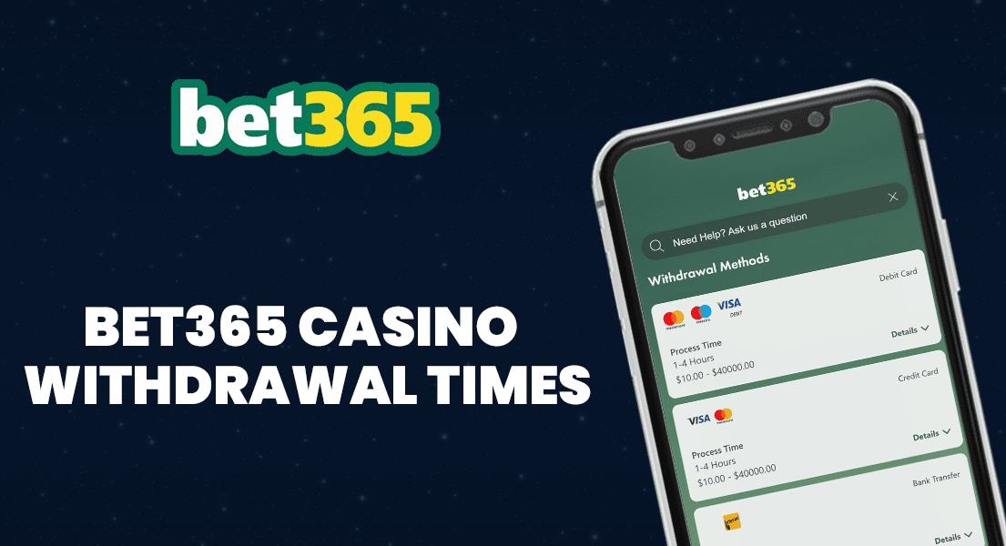 bet365 withdrawal times