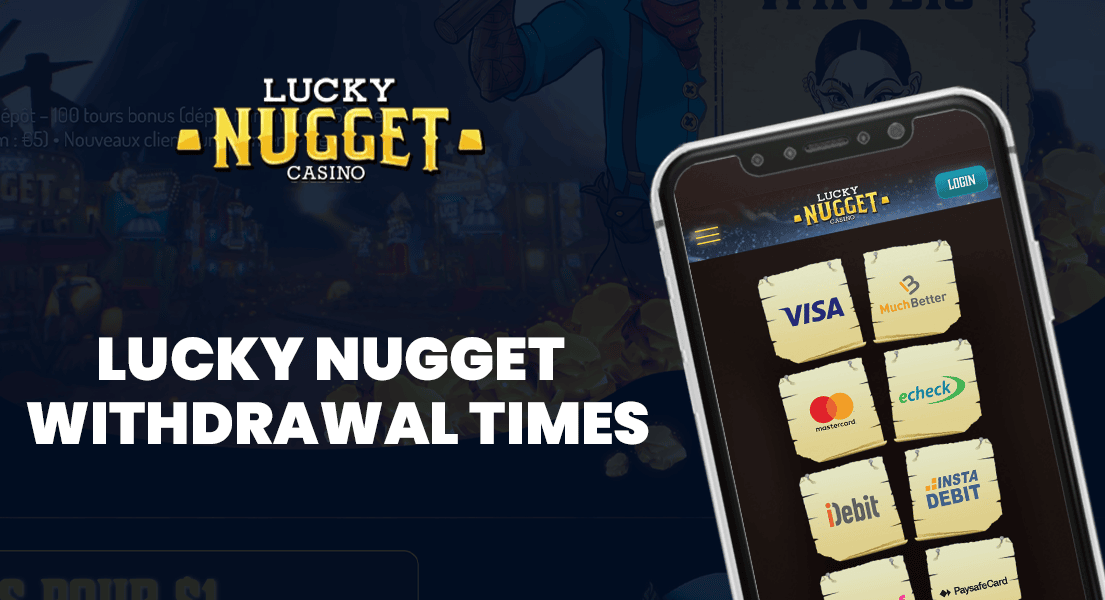 lucky nugget withdrawal times