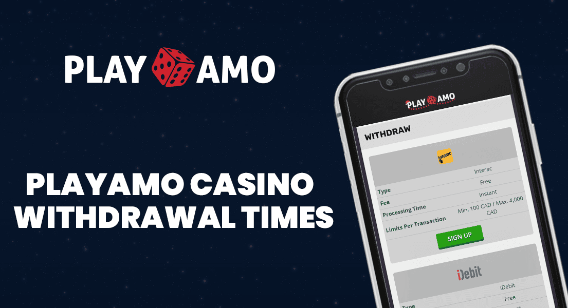 playamo casino withdrawal times