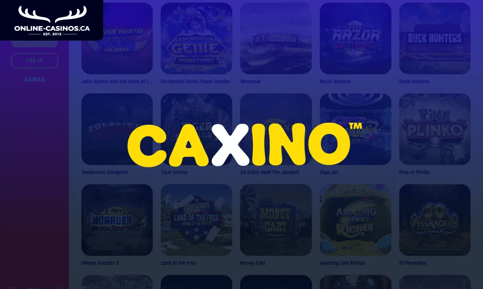 caxino casino ontario logo