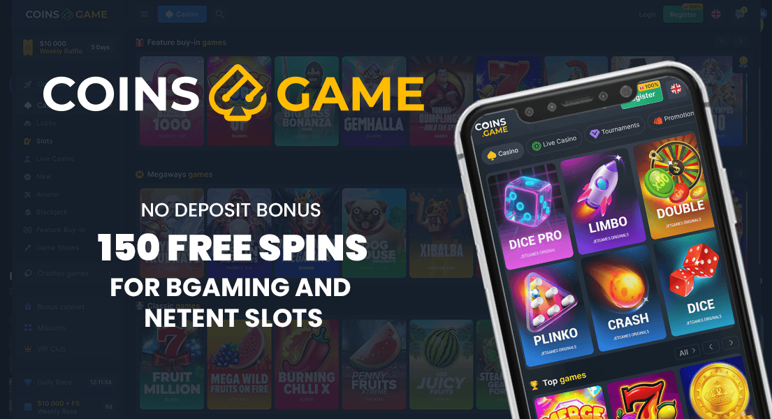 coins game casino free spins no deposit