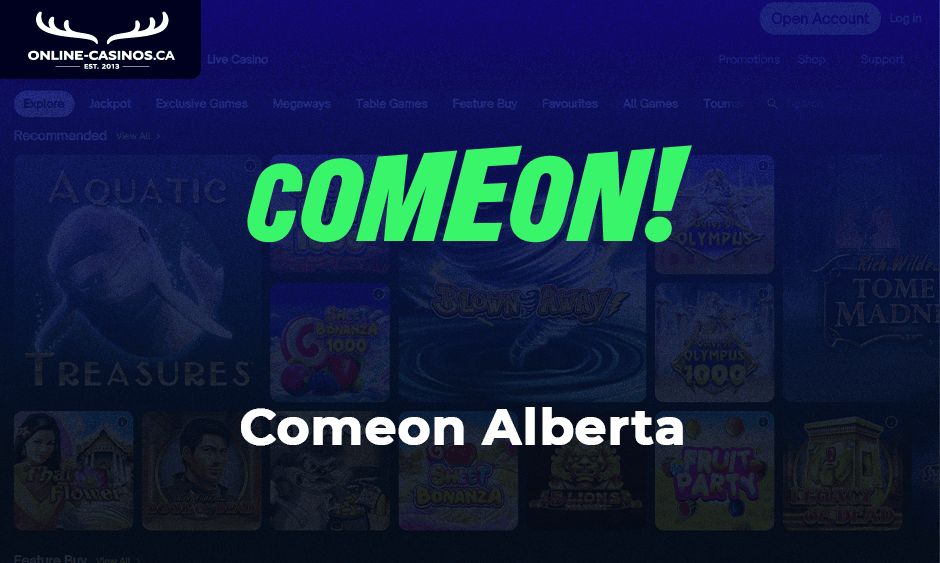 comeon casino alberta logo