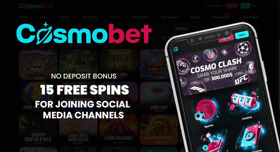cosmo bet casino free spins no deposit