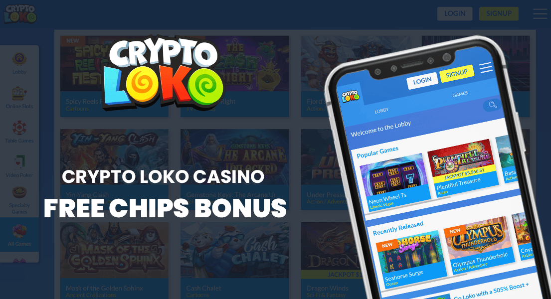 crypto loko casino free chip bonus