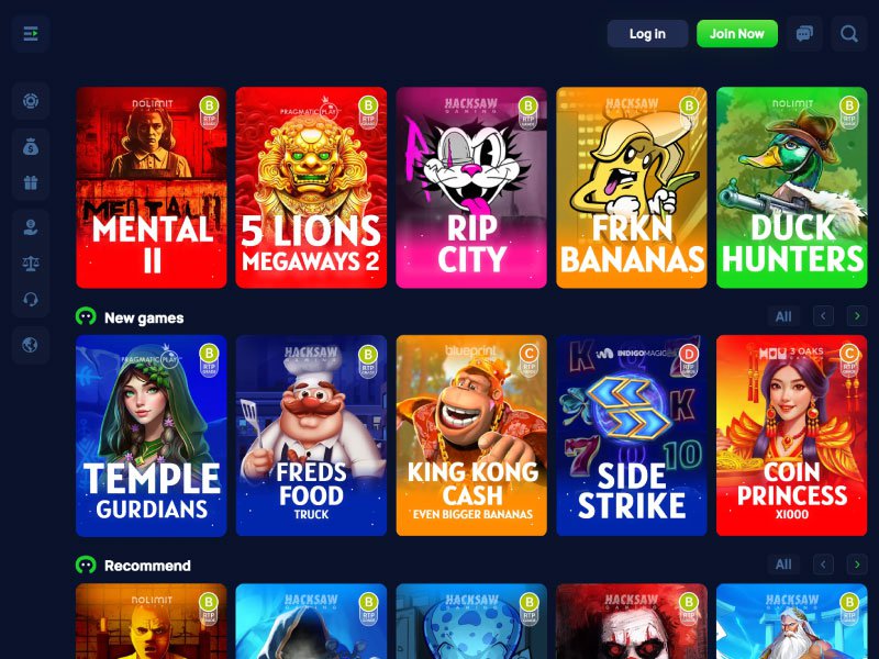 Cybet Casino games
