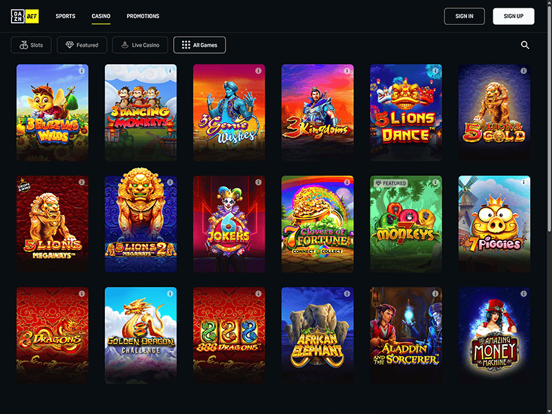 Dazn Bet Alberta games