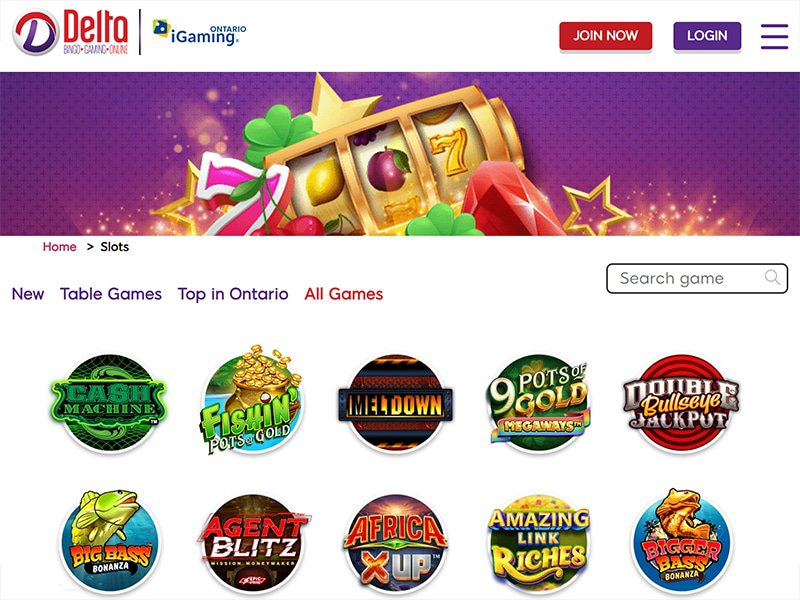 Delta Bingo games