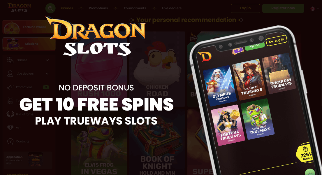 dragon slots 10 free spins no deposit