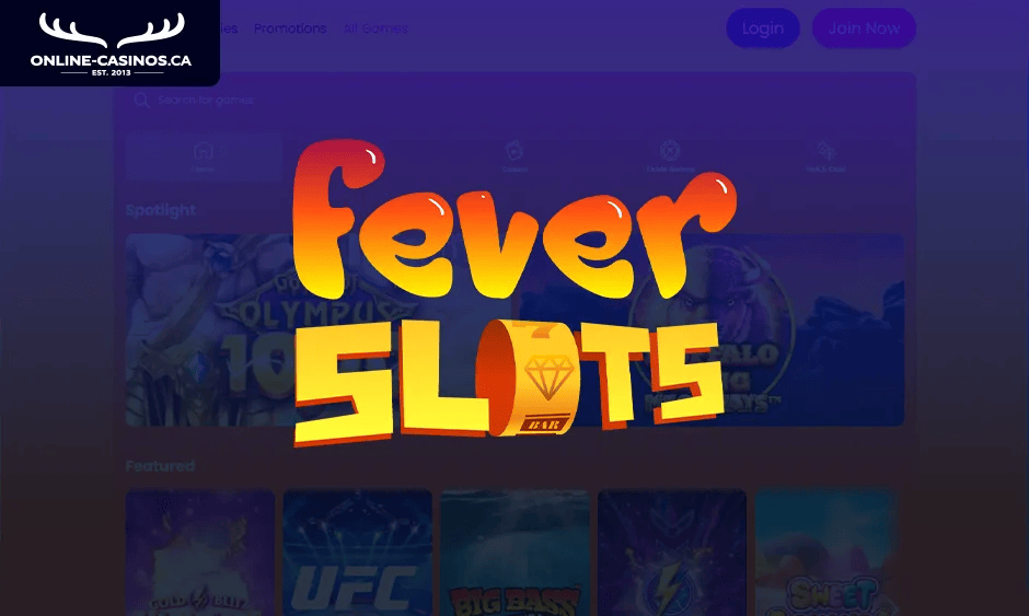 fever slots casino ontario logo