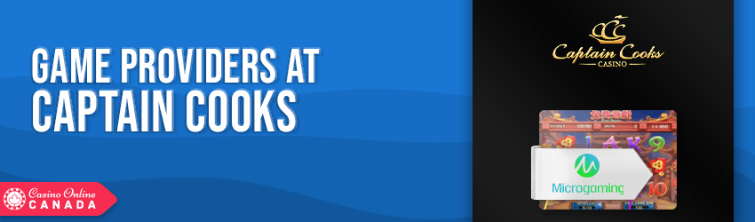 Captain Cooks Casino Software