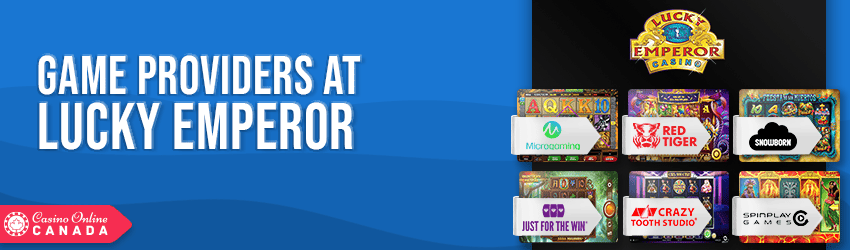 lucky emperor casino games and software