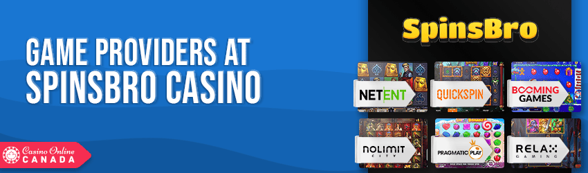 spinsbro casino games and software