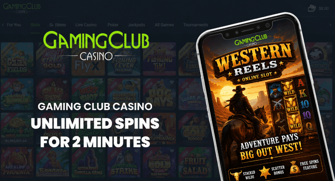 gaming club free spins bonus