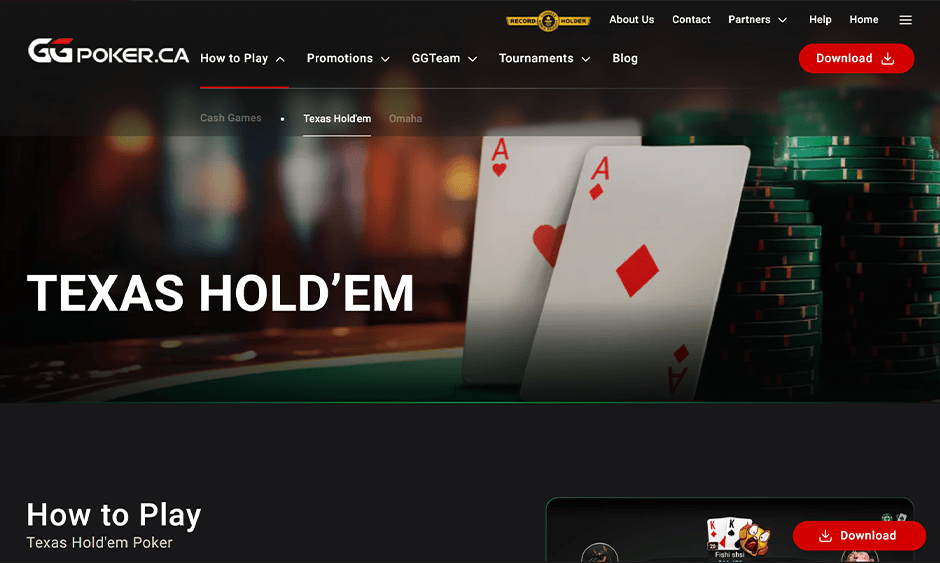 ggpoker casino ontario games screenshot