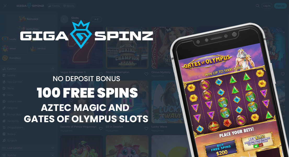 giga spinz casino free spins no deposit