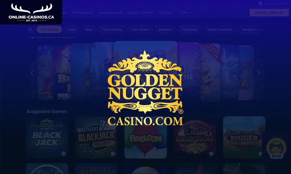 golden nugget casino ontario logo