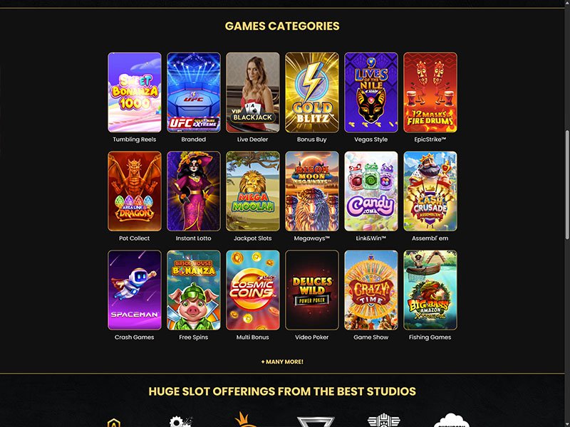 Grand Mondial Casino Alberta games