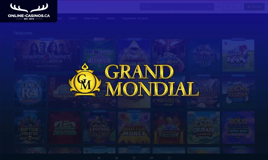 grand mondial casino ontario logo