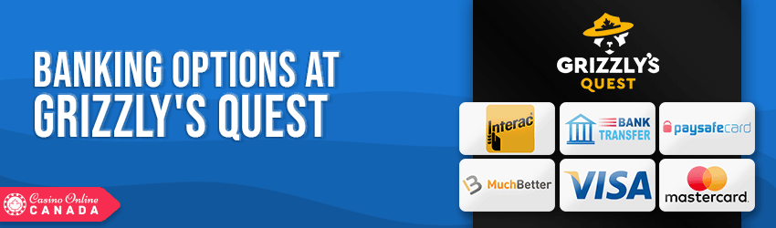 banking grizzlys quest casino