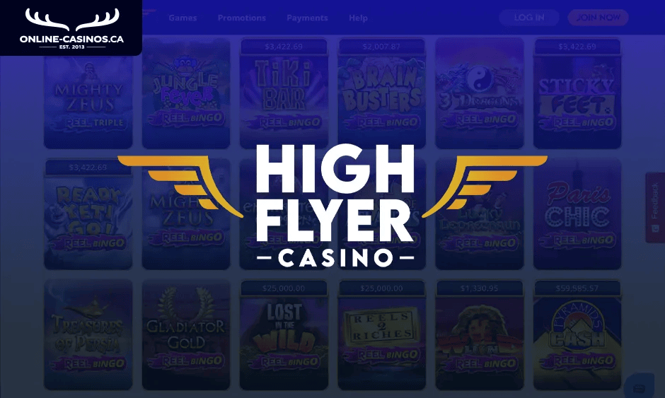 high flyer casino ontario logo