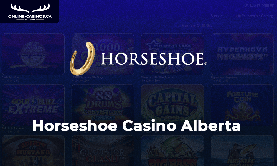 horseshoe casino alberta logo