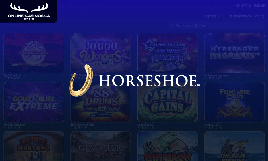 horseshoe casino ontario logo