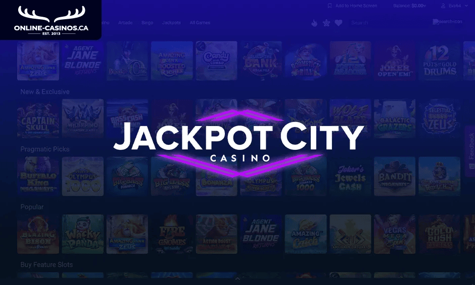 jackpot city casino ontario logo