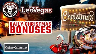 LeoVegas Casino Christmas Bonuses